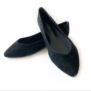 PART & PARCEL Black Flat Shoes Leather Size 10.5